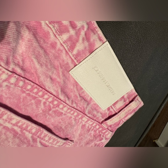 Jonathan Simkhai Malta Mini Denim Wrap Skirt NWT - Picture 4 of 8